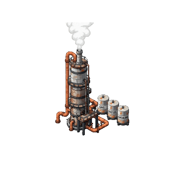 FRACTIONAL DISTILLATION TOWER